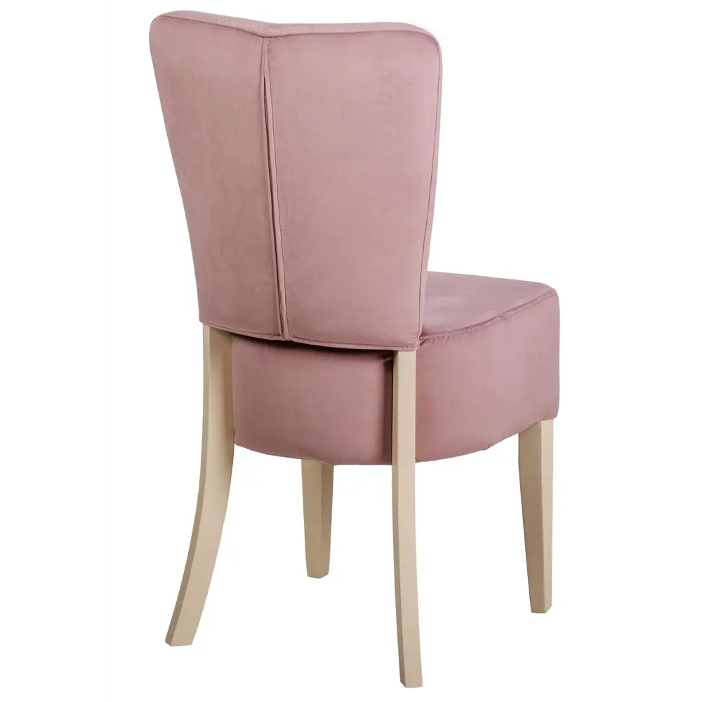 Фото 5 Стул R-Home Grace 43x89x51 см микровелюр цвет розовый Фото 5 Стул R-Home Grace 43x89x51 см микровелюр цвет розовый