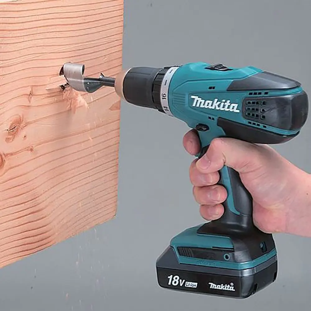 Фото 3 Дрель-шуруповерт аккумуляторная Makita DF457DWLE, 18 В Li-Ion 2x1.5 Ач Фото 3 Дрель-шуруповерт аккумуляторная Makita DF457DWLE, 18 В Li-Ion 2x1.5 Ач