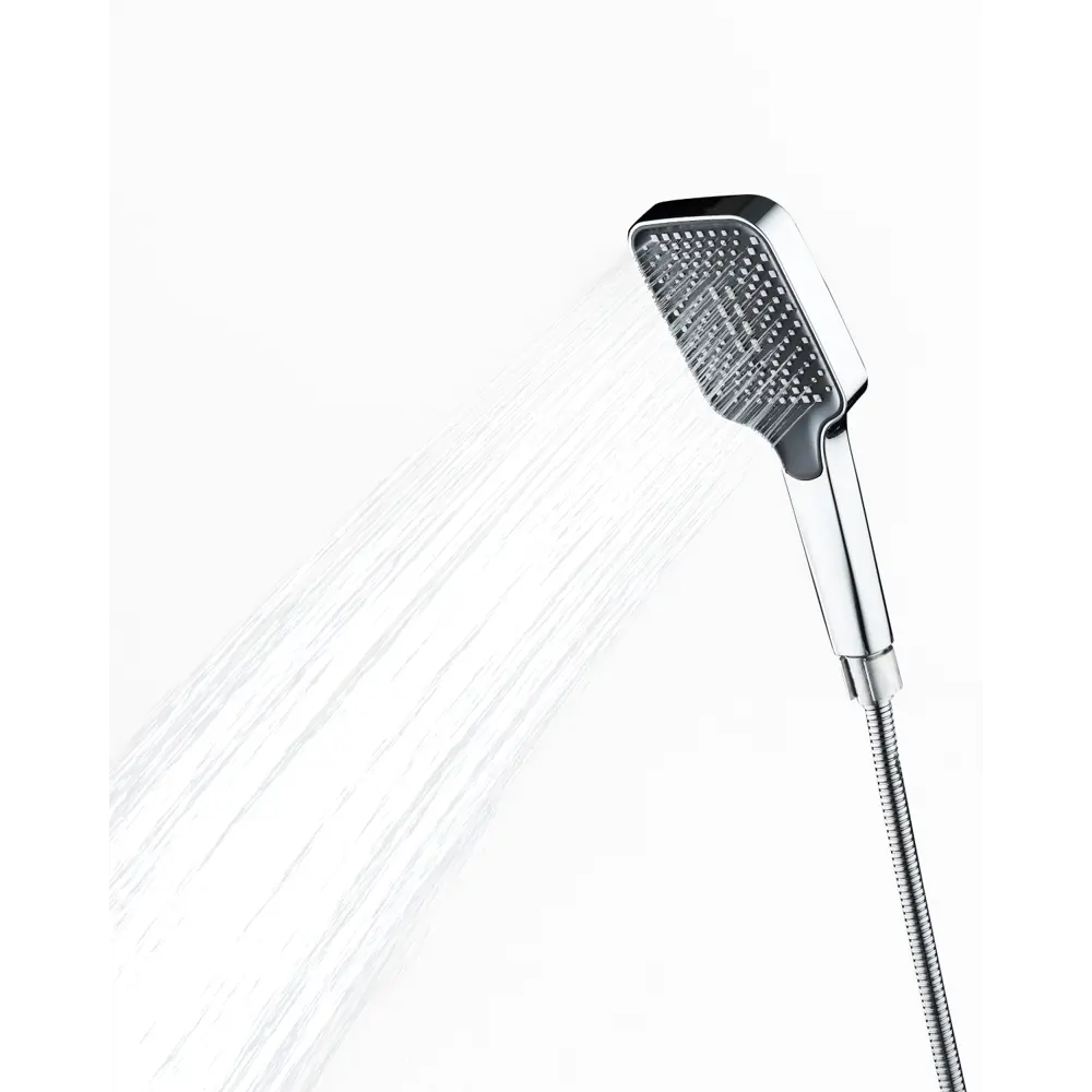 Фото 6 Лейка для душа Orange LMS14HScr 1 режимная цвет хром