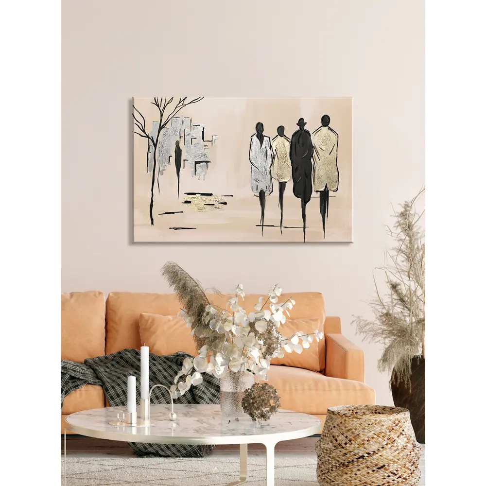 Фото 4 Картина ручной работы без обрамления Grafis-art "Сити лайф 2" 60x90 см Фото 4 Картина ручной работы без обрамления Grafis-art "Сити лайф 2" 60x90 см