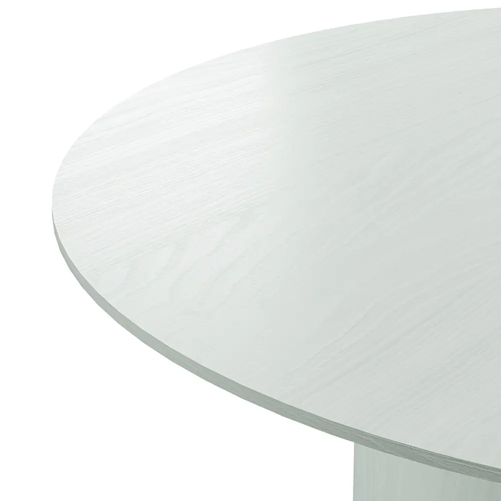 Фото 3 Журнальный столик круглый Ellipse furniture 40x40x37.5см белый Фото 3 Журнальный столик круглый Ellipse furniture 40x40x37.5см белый