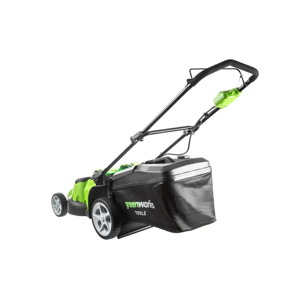Фото 5 Газонокосилка аккумуляторная Greenworks G40LM49DBK4, TwinForce, 40V, 49 см АКБ и ЗУ в комплекте Фото 5 Газонокосилка аккумуляторная Greenworks G40LM49DBK4, TwinForce, 40V, 49 см АКБ и ЗУ в комплекте