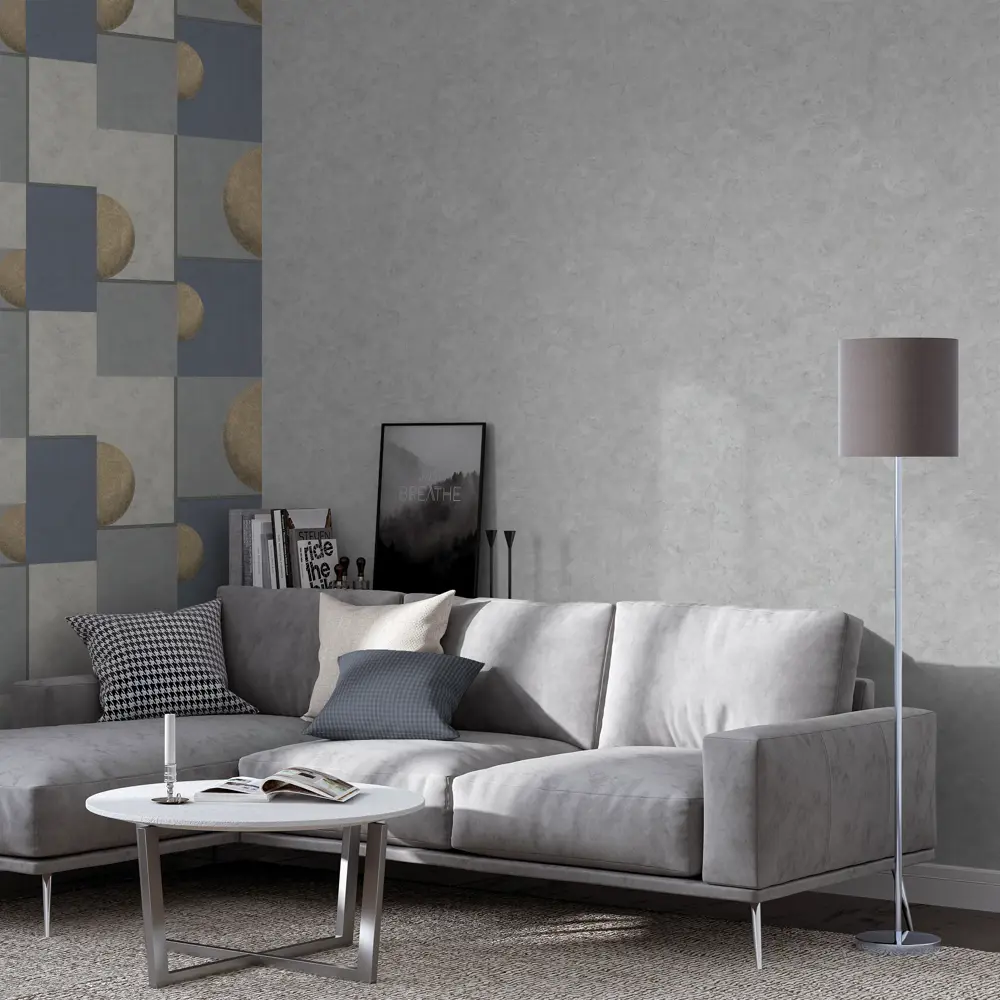 Фото 4 Обои флизелиновые Palitra Home Eclipse синие 1.06 м HC72081-46 Фото 4 Обои флизелиновые Palitra Home Eclipse синие 1.06 м HC72081-46