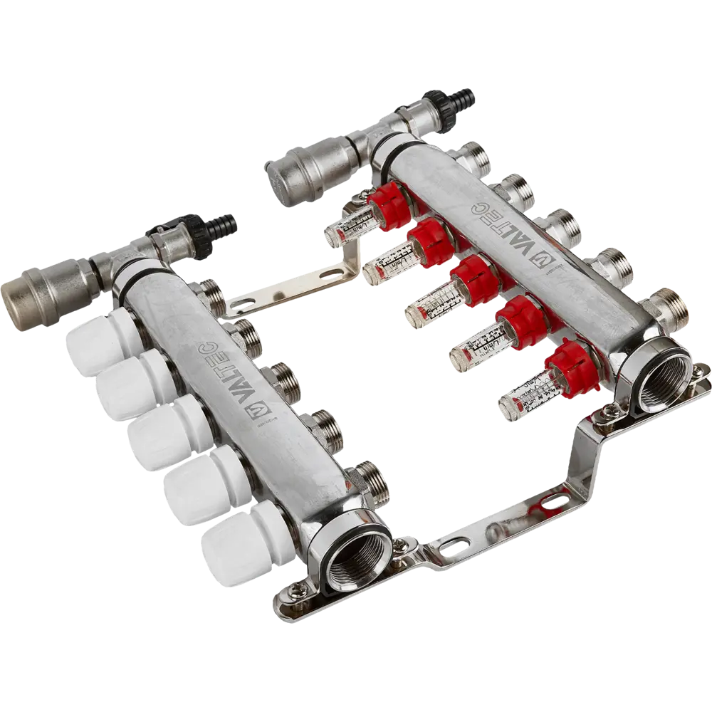 Фото Коллекторная группа Valtec на 5 выходов Фото Коллекторная группа Valtec на 5 выходов