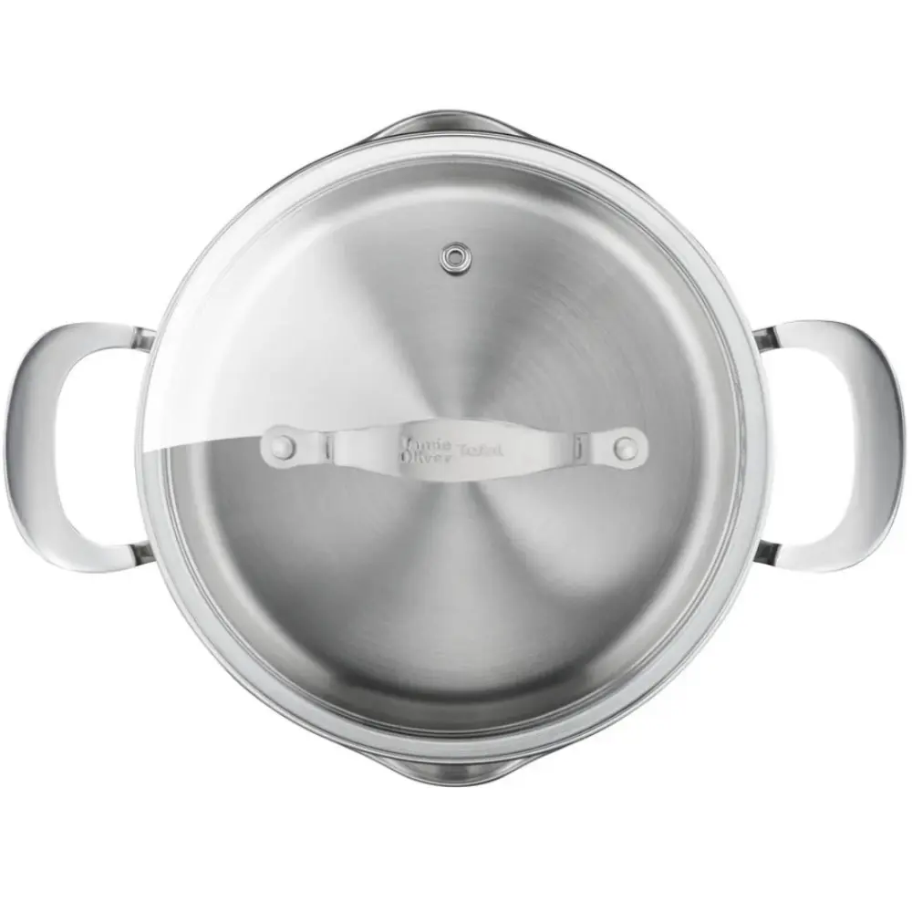 Фото 7 Кастрюля с крышкой 2.85 л Tefal E3114474 нержавеющая сталь цвет серебристый Фото 7 Кастрюля с крышкой 2.85 л Tefal E3114474 нержавеющая сталь цвет серебристый