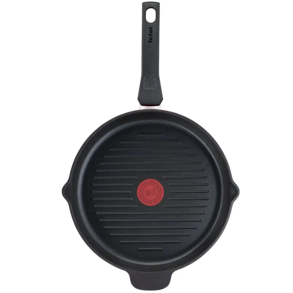 Фото 2 Сковорода-гриль круглая Tefal Daily Chef E2374074 26 см с антипригарным покрытием Фото 2 Сковорода-гриль круглая Tefal Daily Chef E2374074 26 см с антипригарным покрытием