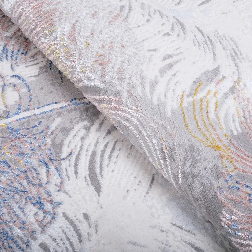 Фото 7 Ковер Color (K028B_P_Beige / P_D_BLUE) прямой 200x390 см