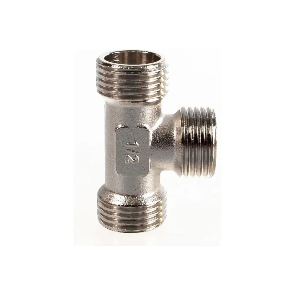 Фото 2 Тройник Terma 1/2"x1/2"x1/2" НР латунь 41906 Фото 2 Тройник Terma 1/2"x1/2"x1/2" НР латунь 41906