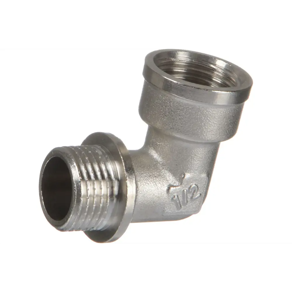 Фото Угол 90° Terma 1/2"x1/2" ВР-НР латунь 40712 Фото Угол 90° Terma 1/2"x1/2" ВР-НР латунь 40712