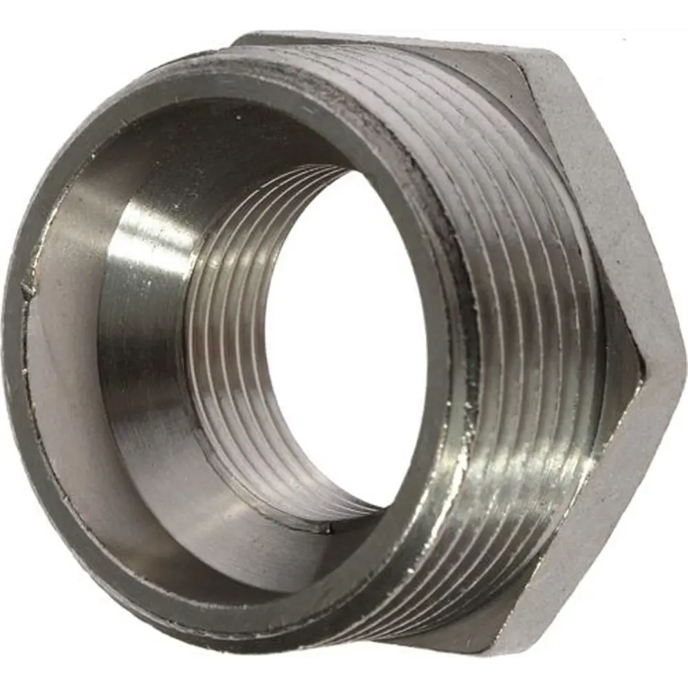 Фото Футорка Terma 1 1/2"x1 1/2" ВР-НР латунь Фото Футорка Terma 1 1/2"x1 1/2" ВР-НР латунь
