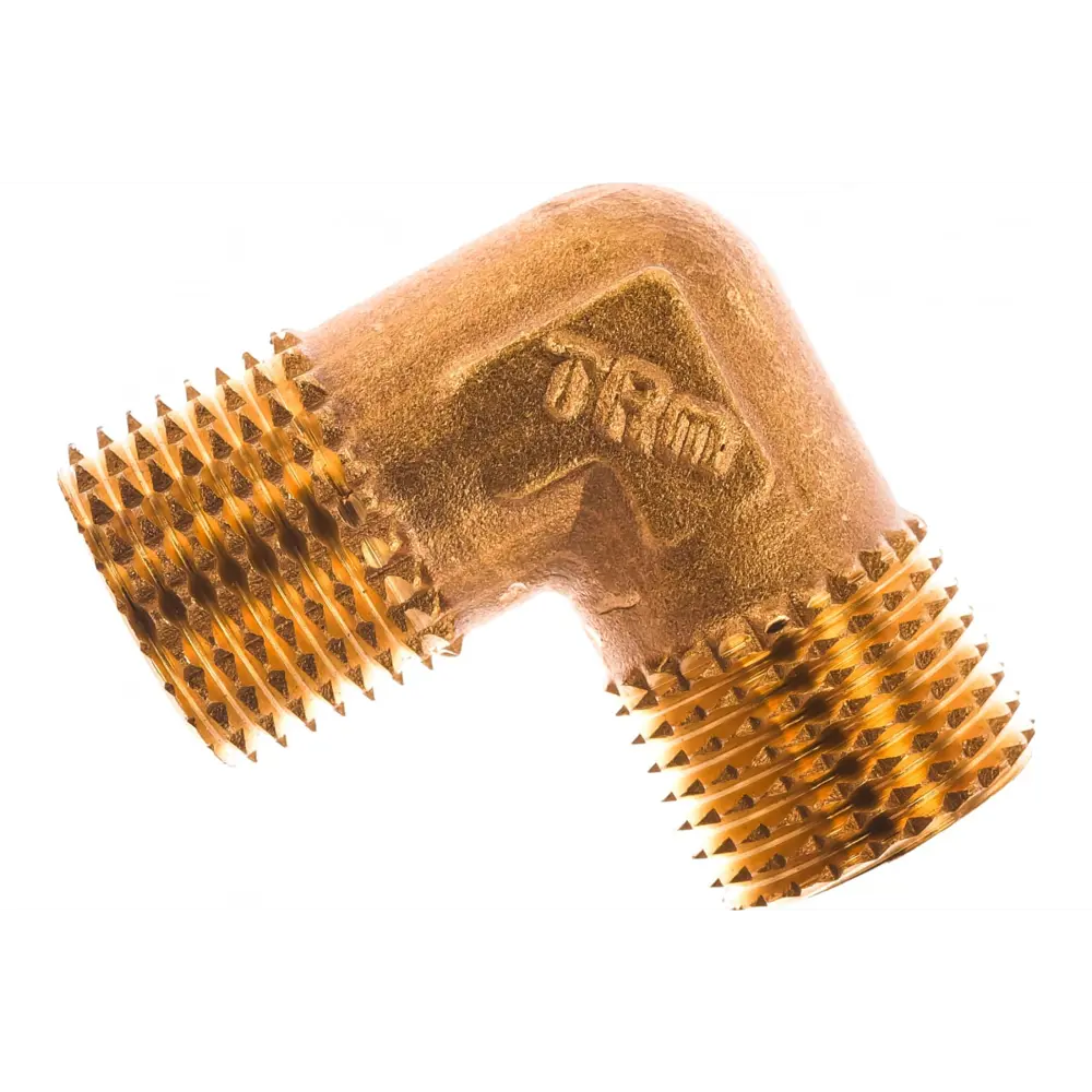 Фото 3 Угол 90° Terma 1/2"x1/2" НР латунь 42710