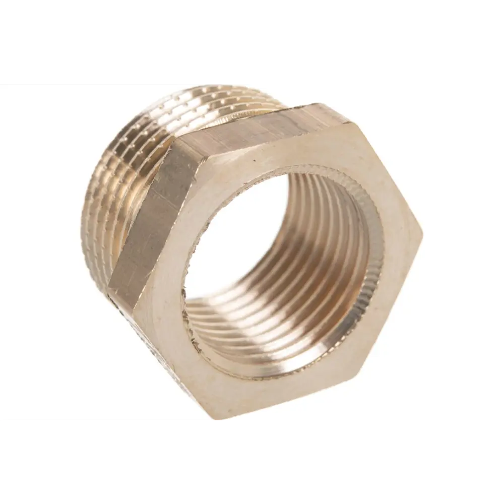 Фото 2 Футорка Terma 1/2"x1/2" ВР-НР латунь 43051 Фото 2 Футорка Terma 1/2"x1/2" ВР-НР латунь 43051