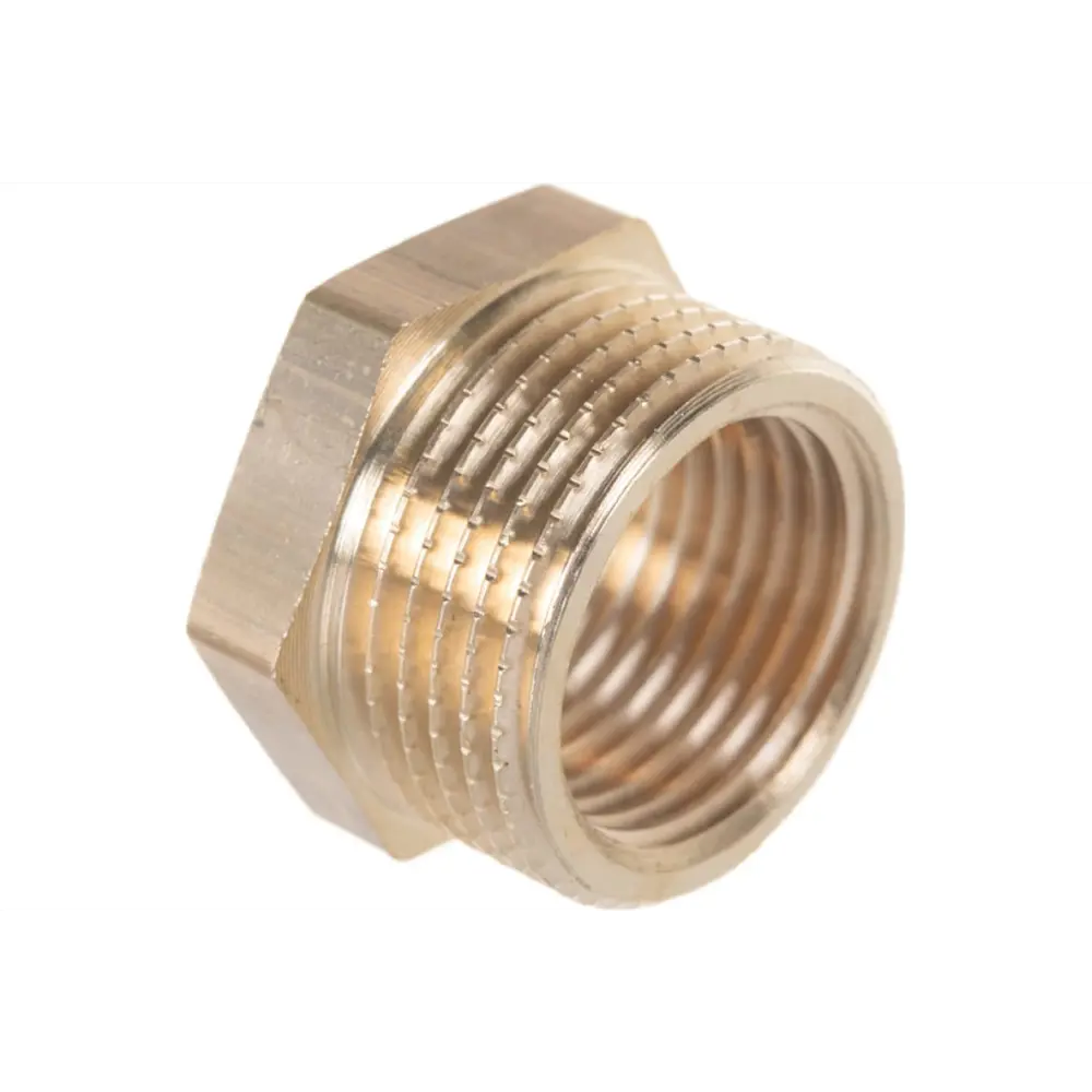 Фото 3 Футорка Terma 1/2"x1/2" ВР-НР латунь 43051 Фото 3 Футорка Terma 1/2"x1/2" ВР-НР латунь 43051