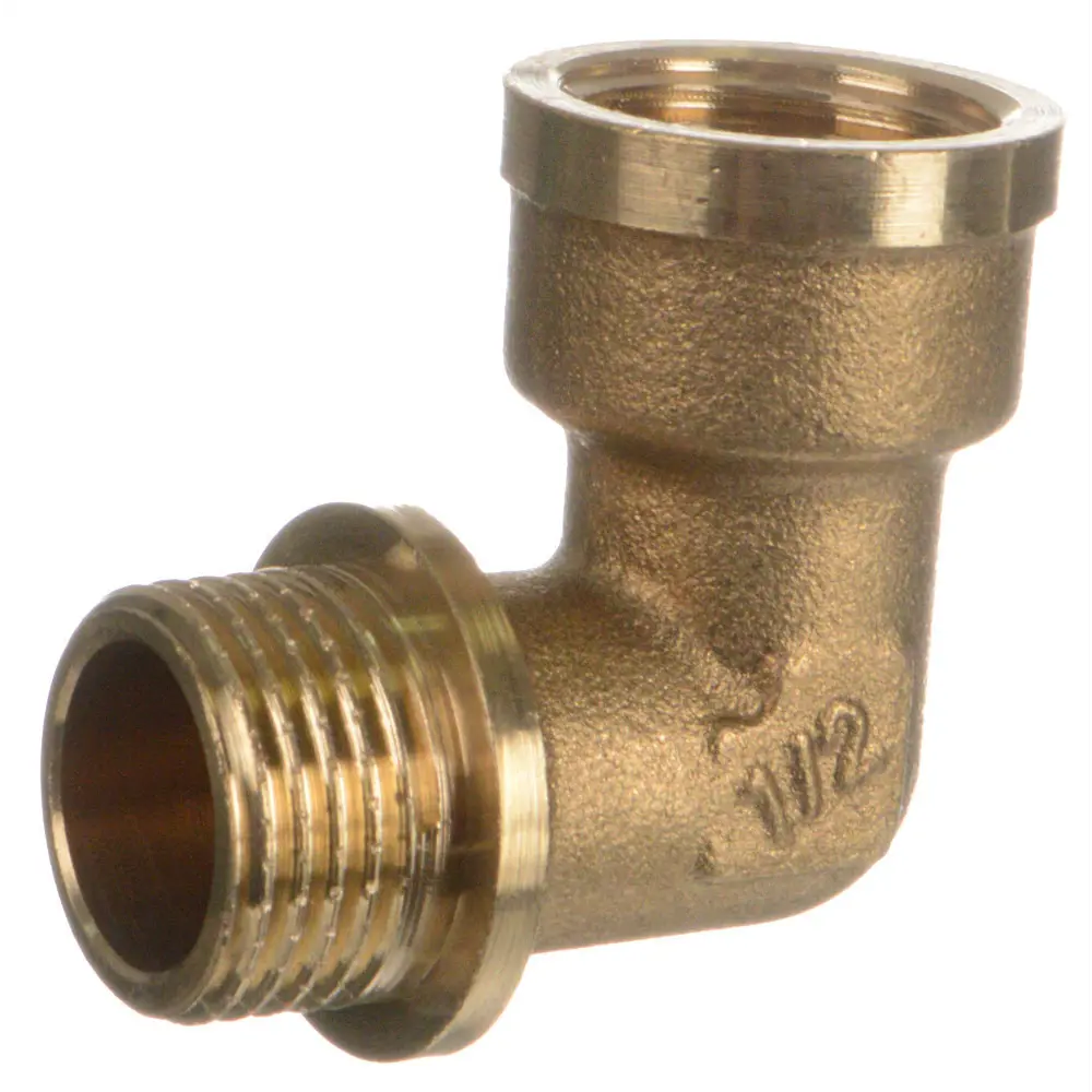 Фото 2 Угол 90° Terma 1/2"x1/2" ВР-НР латунь 42711 Фото 2 Угол 90° Terma 1/2"x1/2" ВР-НР латунь 42711