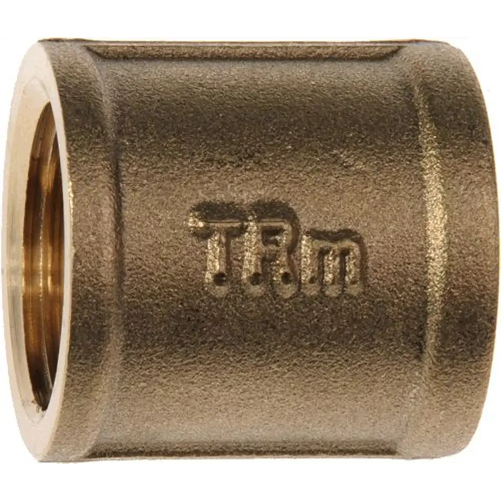 Фото Муфта Terma 3/4"x3/4" ВР латунь 42361 Фото Муфта Terma 3/4"x3/4" ВР латунь 42361