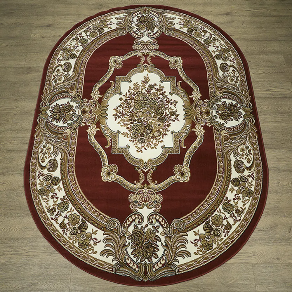 Фото Ковер Белка Сегура (15418_10362) Лайла де Люкс 200x300 см Овал