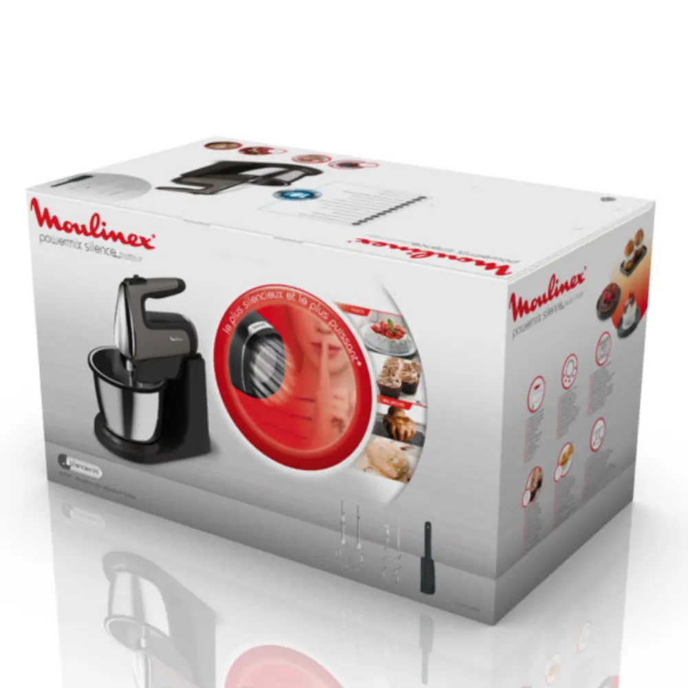 Фото 11 Стационарный миксер Moulinex Powermix Silence HM654E10 6 скоростей режим Турбо Фото 11 Стационарный миксер Moulinex Powermix Silence HM654E10 6 скоростей режим Турбо