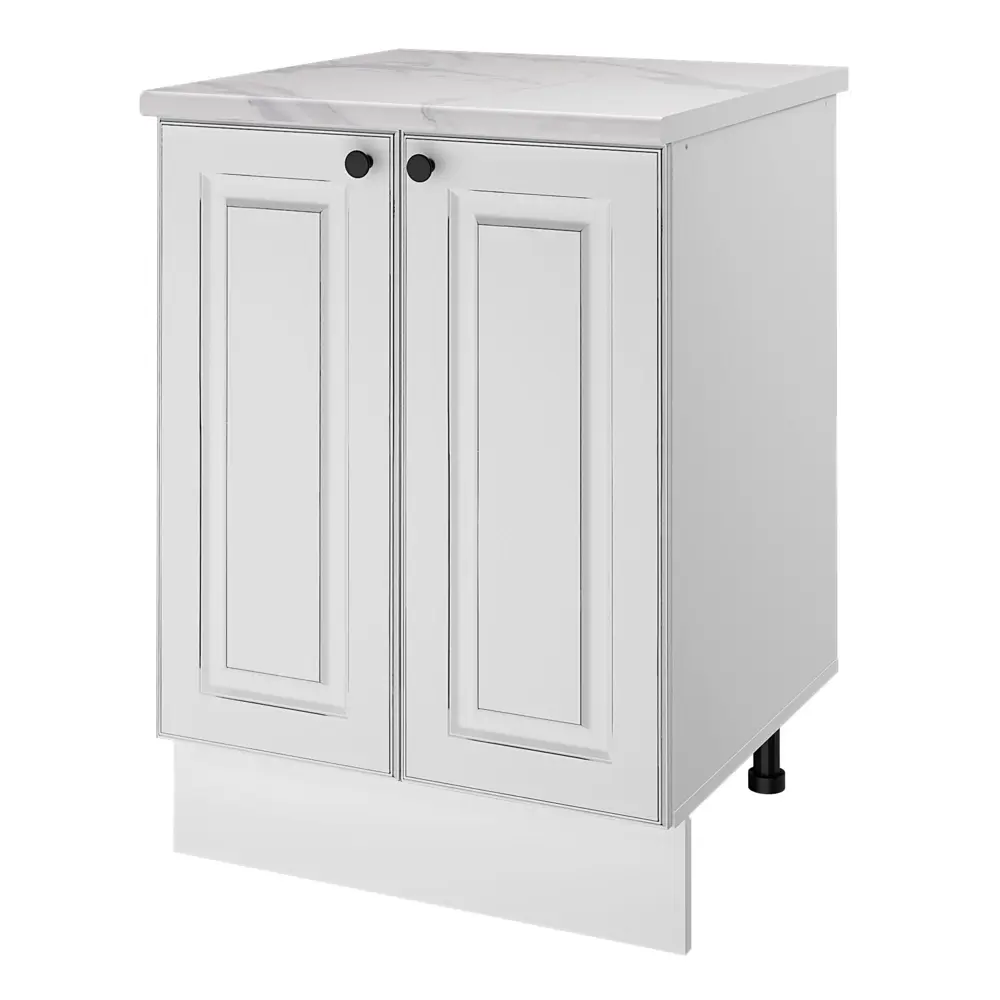 Фото Шкаф Beneli Кухонная мебель 60x60x83.8 см ЛДСП цвет белый Фото Шкаф Beneli Кухонная мебель 60x60x83.8 см ЛДСП цвет белый