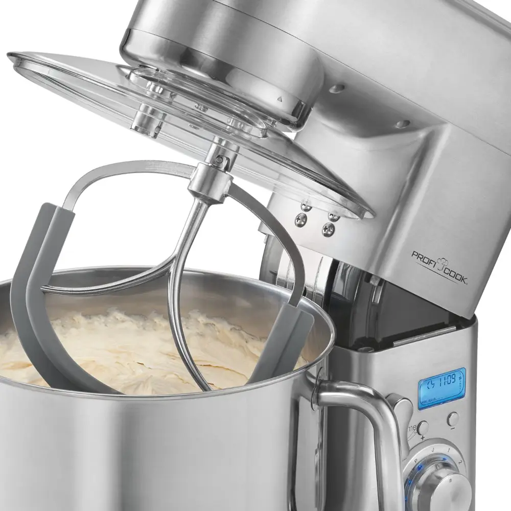 Фото 4 Кухонный комбайн Profi Cook PC-KM 1096 6 скоростей 1500 Вт цвет стальной Фото 4 Кухонный комбайн Profi Cook PC-KM 1096 6 скоростей 1500 Вт цвет стальной