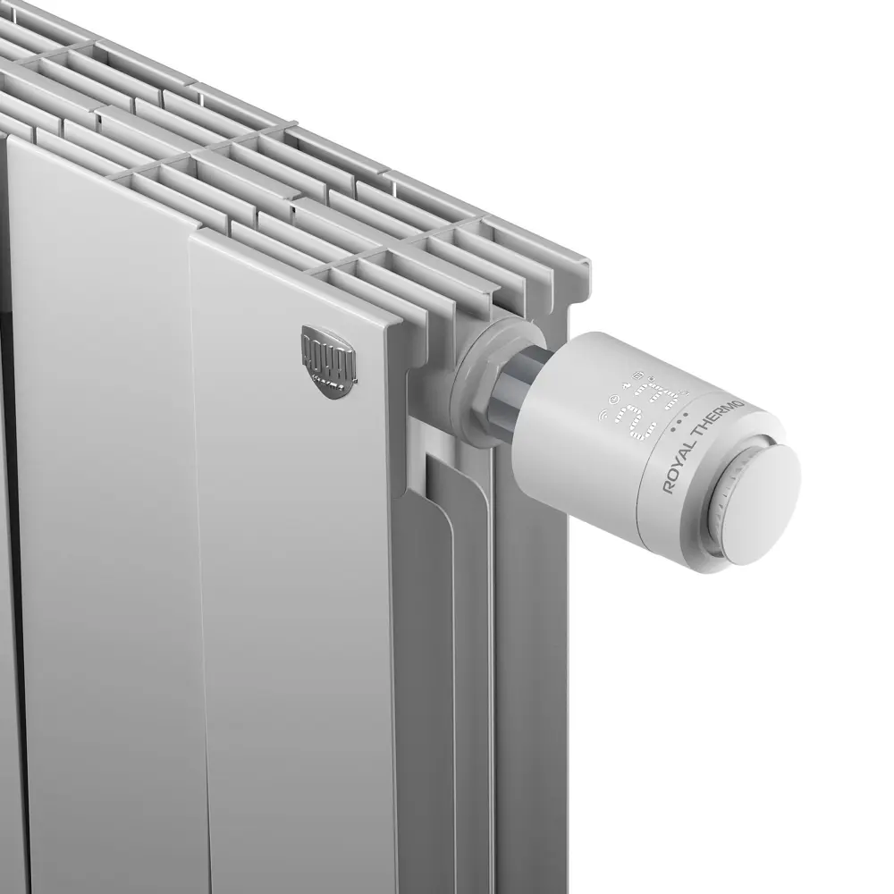 Фото 7 Термостатическая головка жидкостная Royal Thermo Smart Heat M30x1.5 белая Фото 7 Термостатическая головка жидкостная Royal Thermo Smart Heat M30x1.5 белая