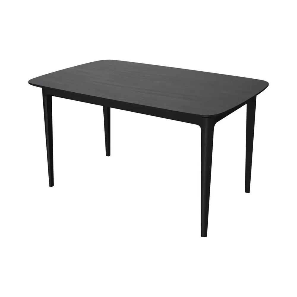 Фото 2 Обеденный стол прямоугольный Ellipse Furniture Tammi 140x75x90 см дерево цвет черный Фото 2 Обеденный стол прямоугольный Ellipse Furniture Tammi 140x75x90 см дерево цвет черный