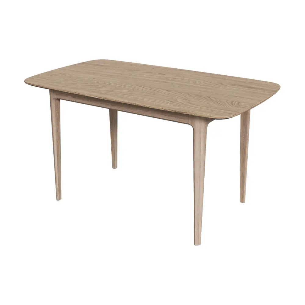 Фото 2 Обеденный стол прямоугольный Ellipse Furniture Tammi 140x75x80 см дерево цвет беленый дуб Фото 2 Обеденный стол прямоугольный Ellipse Furniture Tammi 140x75x80 см дерево цвет беленый дуб