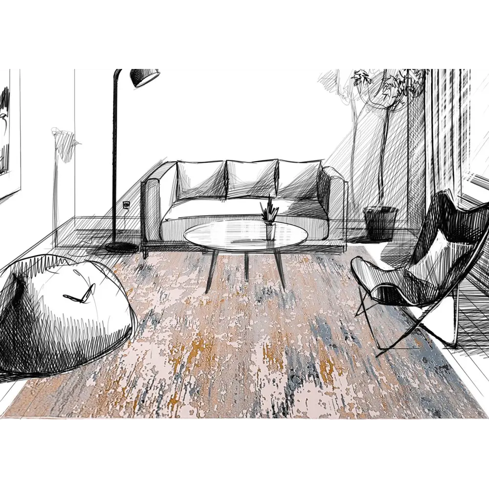 Фото Ковер Каскад (25632_24346) 150x250 см Прямой