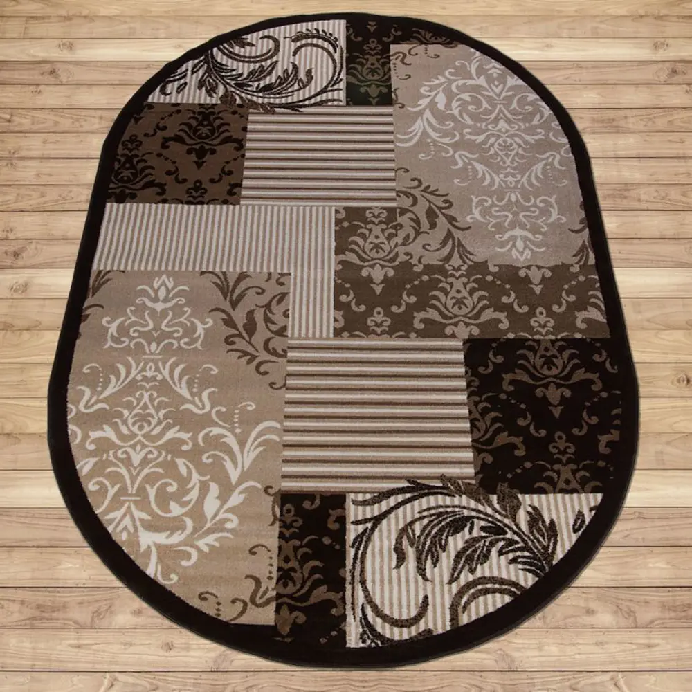 Фото Ковер Круиз (22304_29655) овал 180x300 см