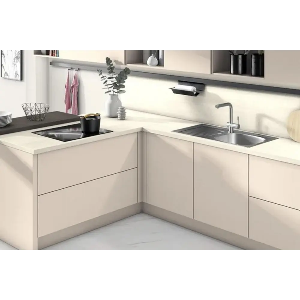 Фото 4 Мебельная деталь ЛДСП Egger U702ST9 20x130x1.6 см цвет кашемир серый