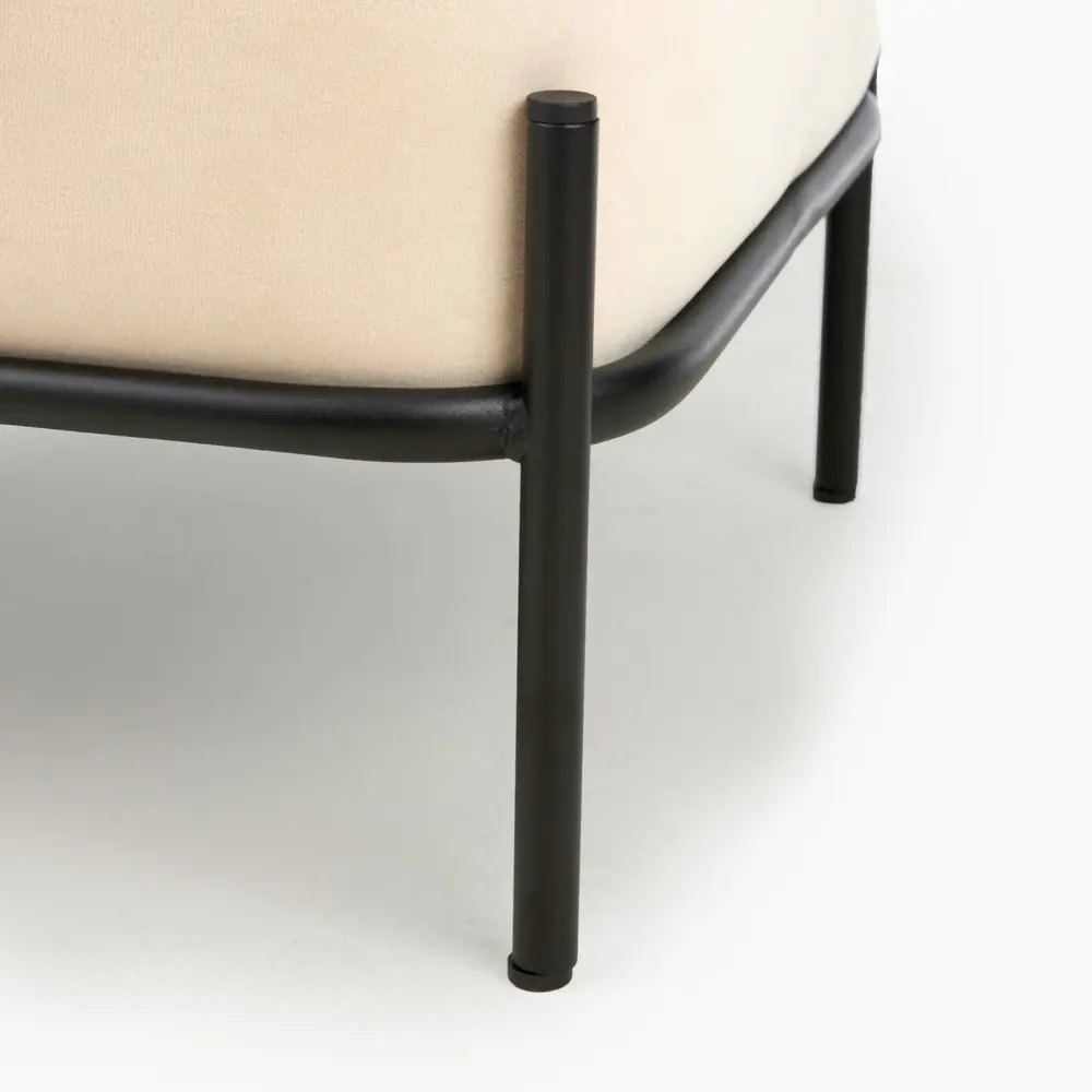 Фото 4 Банкетка Клик мебель Amola 80x43x40 см цвет бежевый