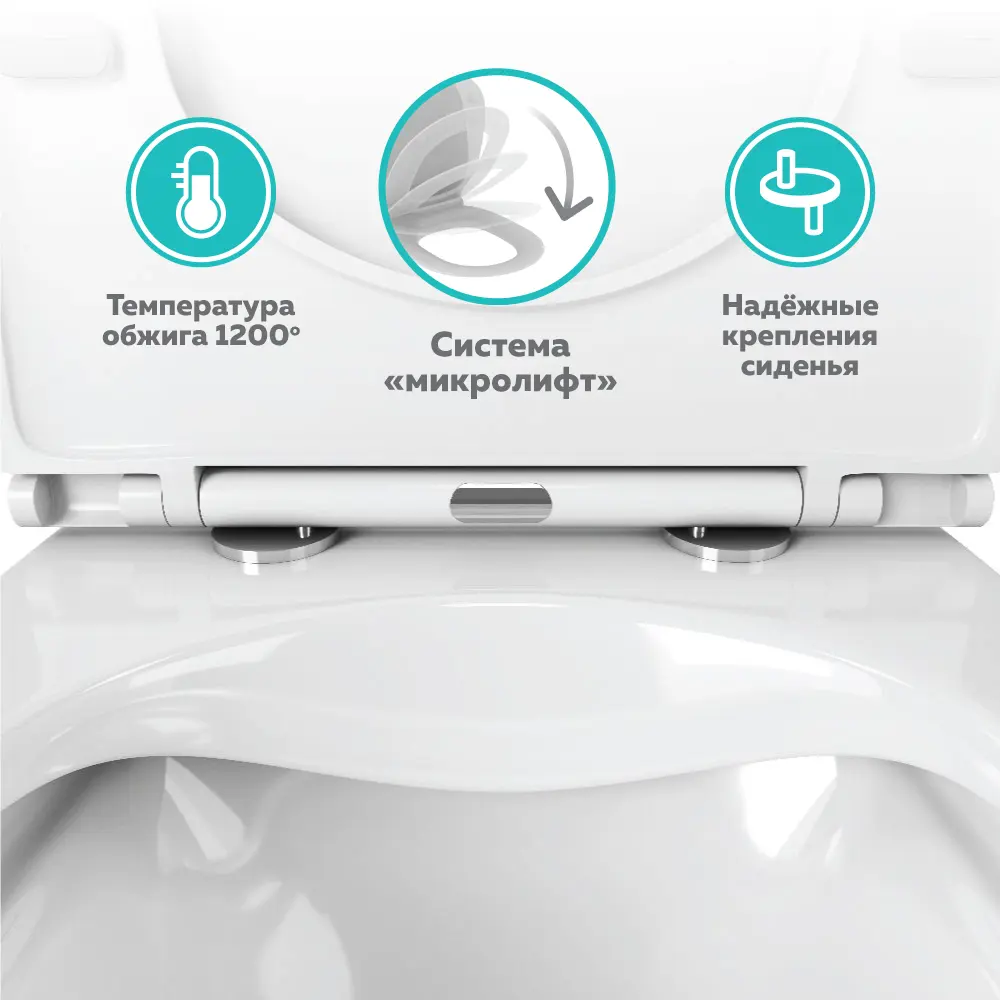 Фото 5 Комплект инсталляция с унитазом Owl 1975 OWLINSTTI.OWLT190403S цвет белый