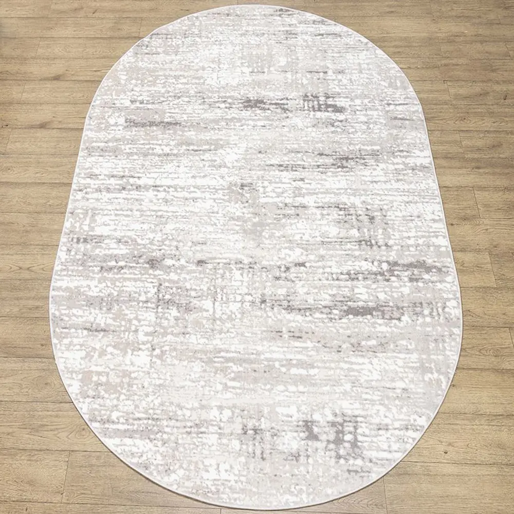 Фото Ковер Визион 22113 25364 Овал (4.0) полиэстер 200x400 см