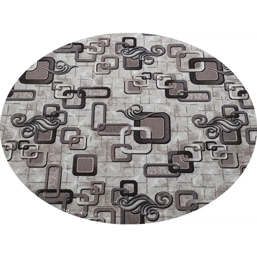 Фото Ковер Нева Тафт Принт 115904 круг 200x200см цвет серый