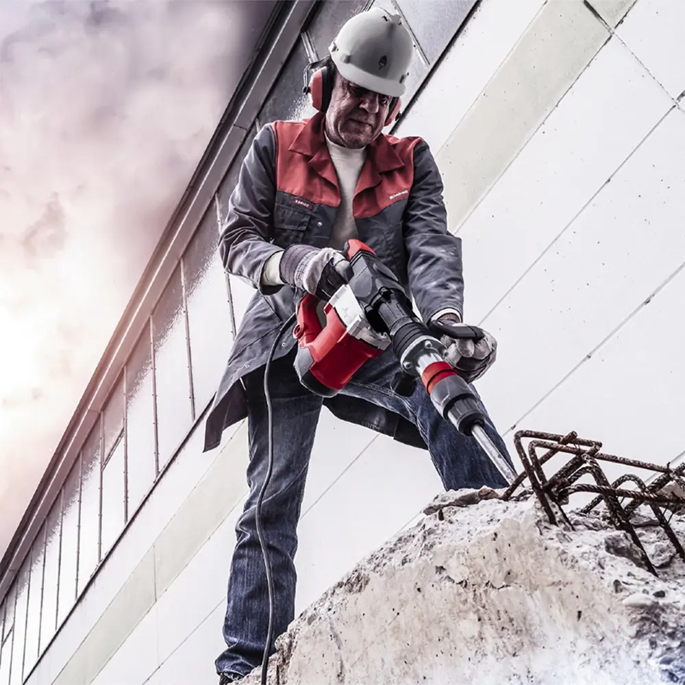 Фото 7 Молоток отбойный сетевой Einhell TE-DH 1027 1500 Вт, 32 Дж