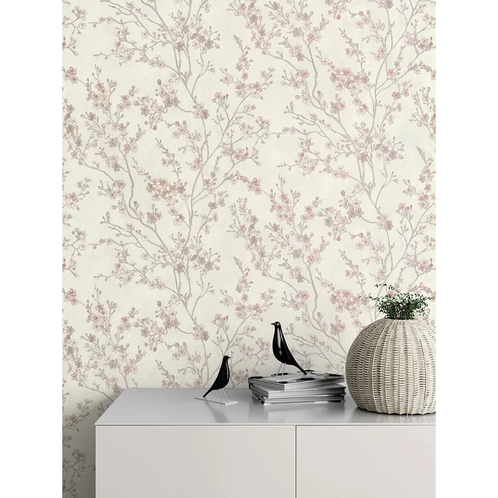 Фото 3 Обои флизелиновые Euro decor Shiba 1.06 м белые 7218-00 Фото 3 Обои флизелиновые Euro decor Shiba 1.06 м белые 7218-00