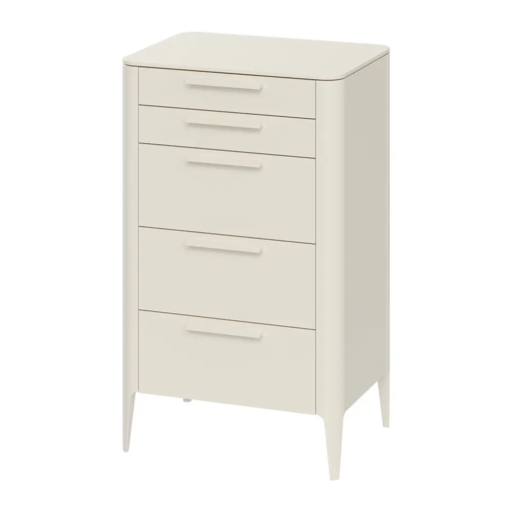 Фото 2 Комод Ellipse furniture Type 5 ящиков 60x45x100 см МДФ цвет молочный Фото 2 Комод Ellipse furniture Type 5 ящиков 60x45x100 см МДФ цвет молочный
