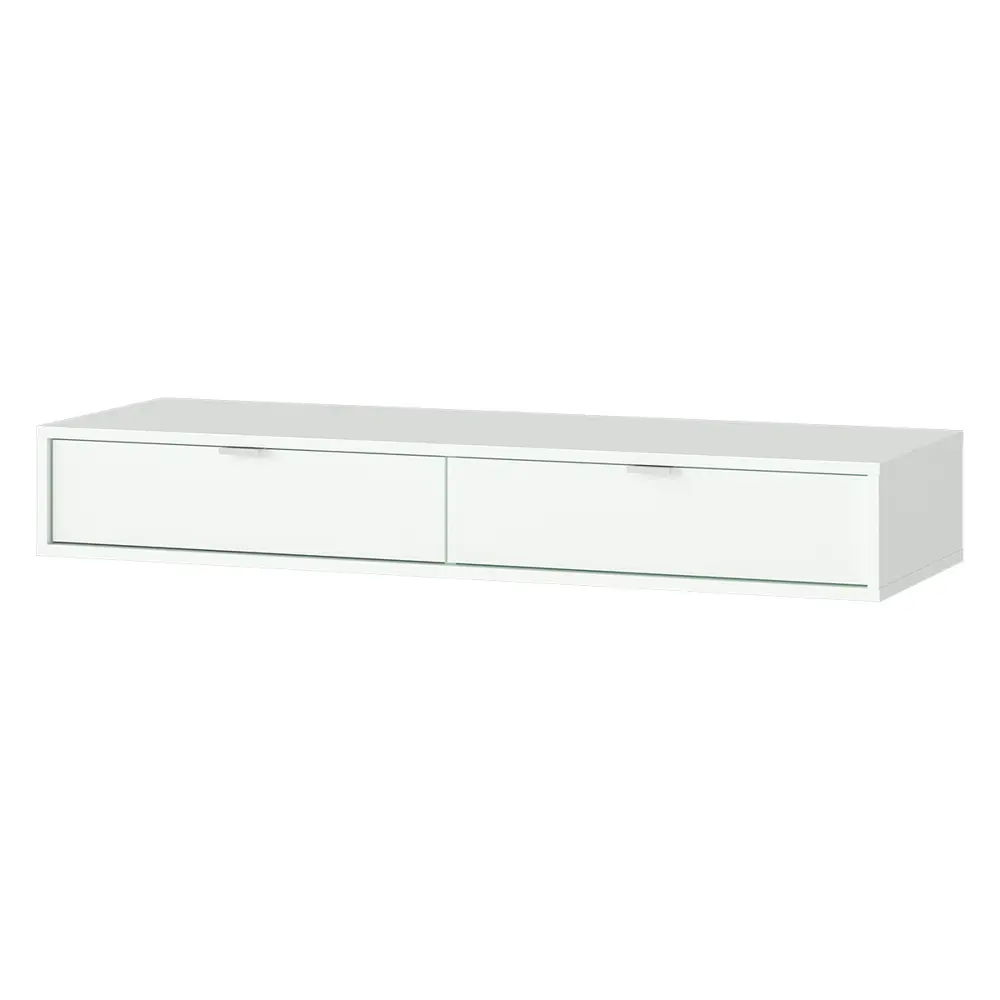 Фото Консоль Ellipse furniture Hub 2 ящика 122x41x18 см МДФ цвет белый