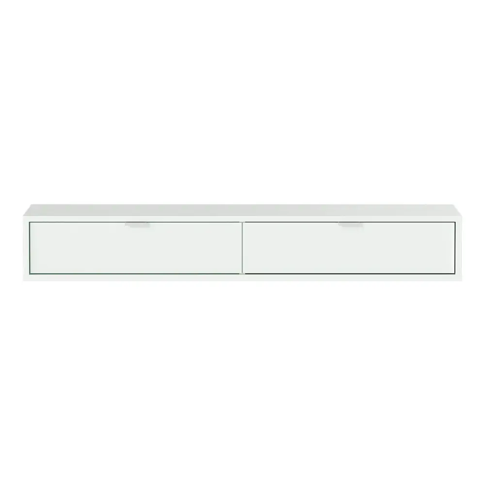 Фото 2 Консоль Ellipse furniture Hub 2 ящика 122x41x18 см МДФ цвет белый