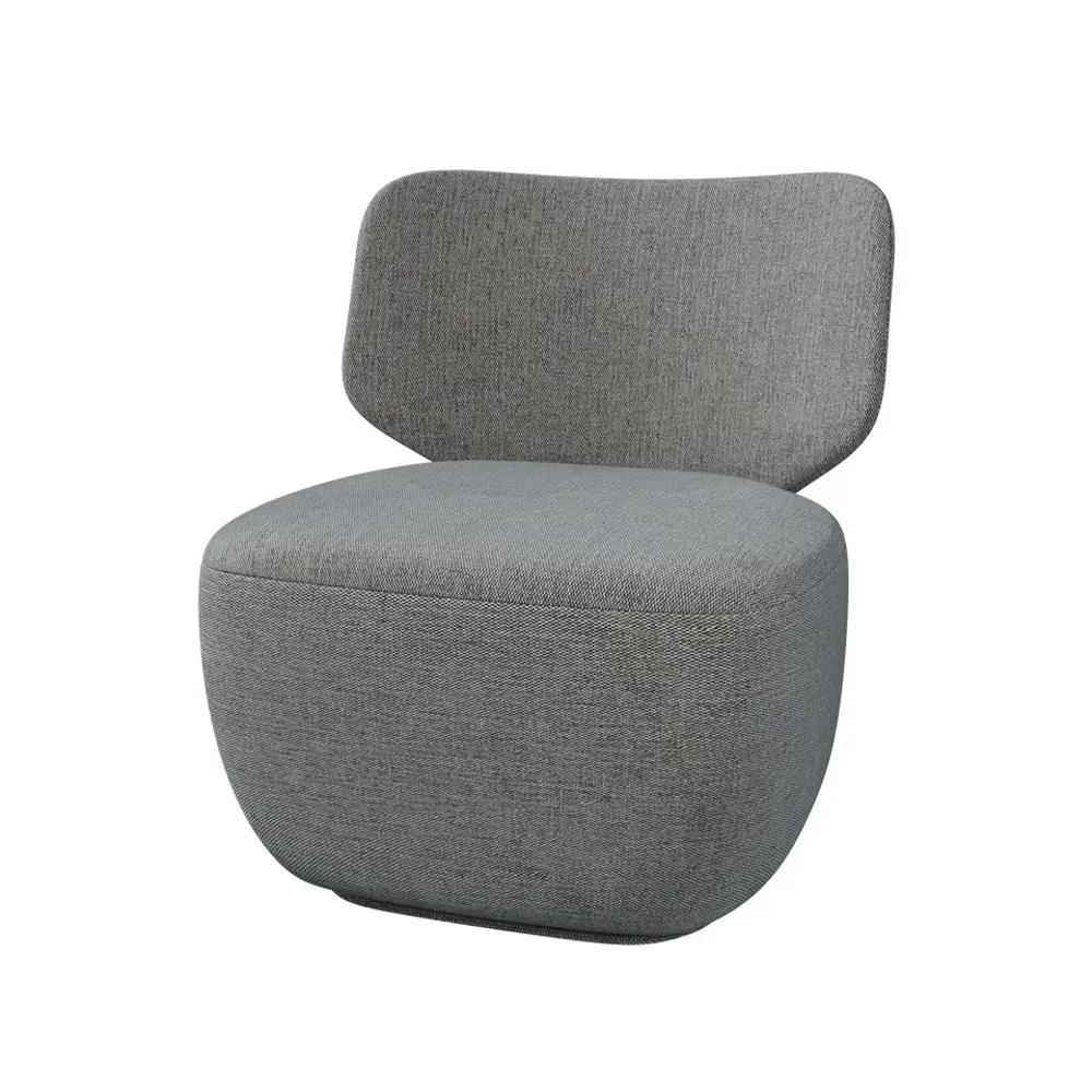 Фото Кресло Ellipse furniture E5.2 76x88x76 см рогожка цвет серый Фото Кресло Ellipse furniture E5.2 76x88x76 см рогожка цвет серый