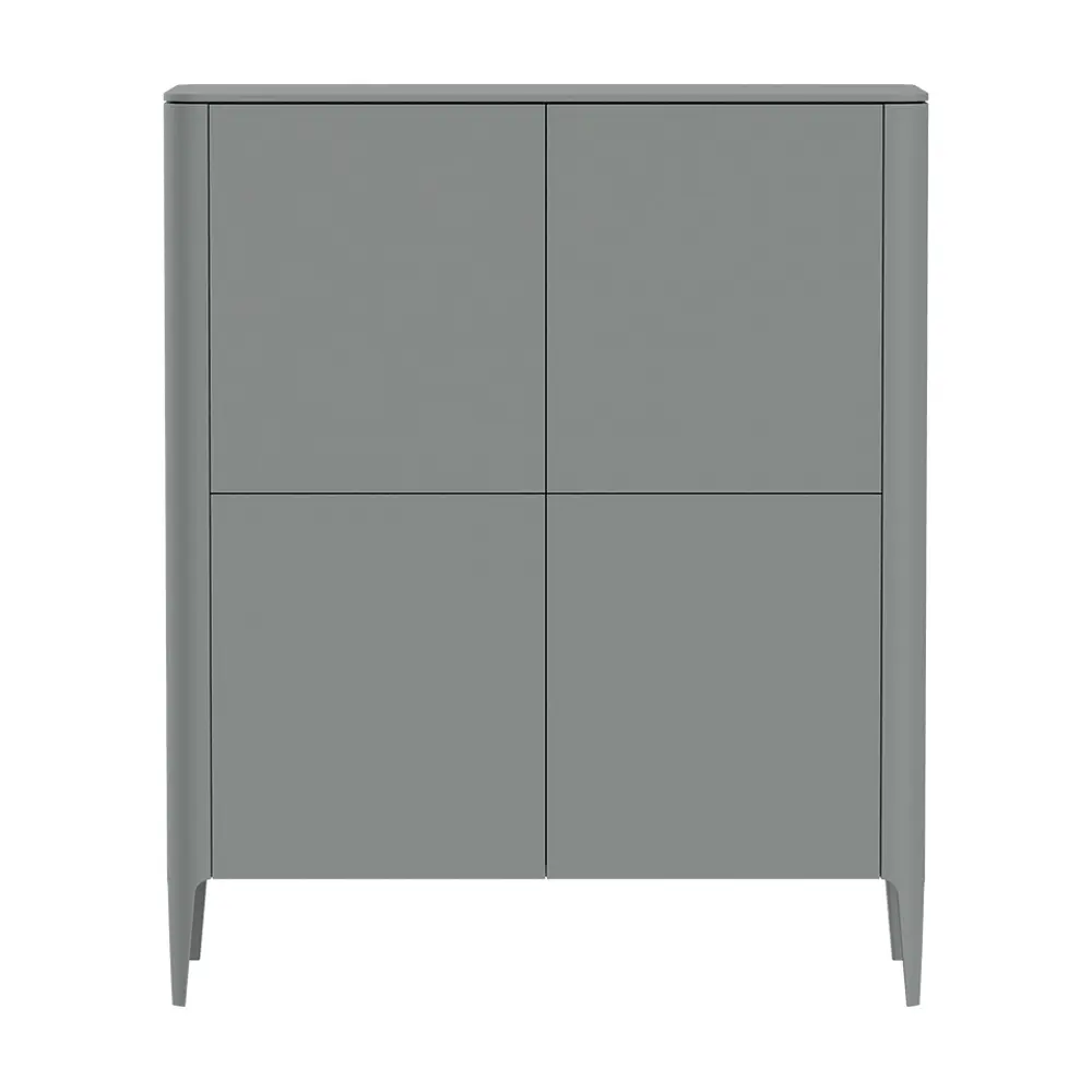 Фото Шкаф распашной Ellipse furniture 100x120x45 см МДФ цвет серый Фото Шкаф распашной Ellipse furniture 100x120x45 см МДФ цвет серый