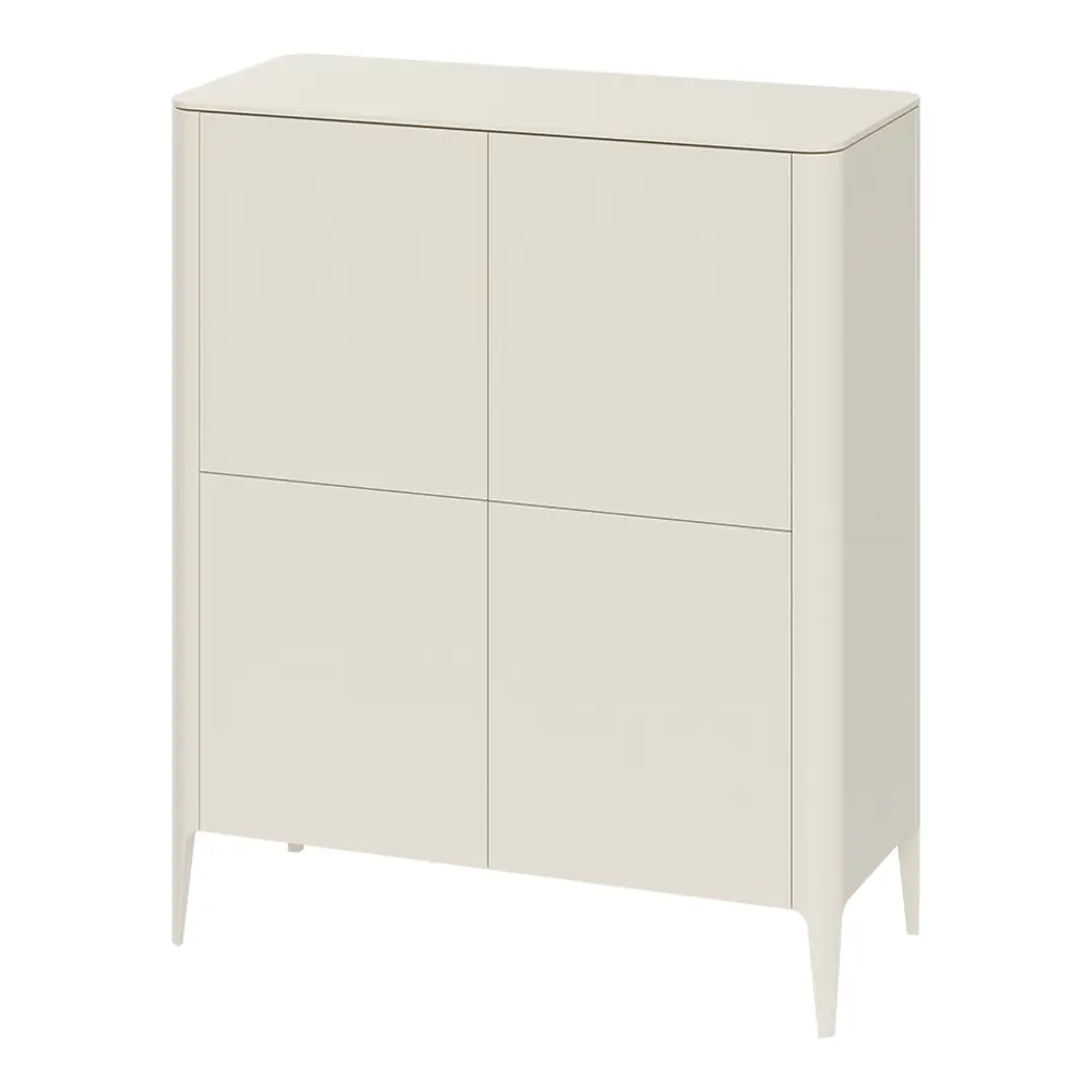 Фото 2 Шкаф распашной Ellipse furniture 100x120x45 см МДФ цвет молочный Фото 2 Шкаф распашной Ellipse furniture 100x120x45 см МДФ цвет молочный