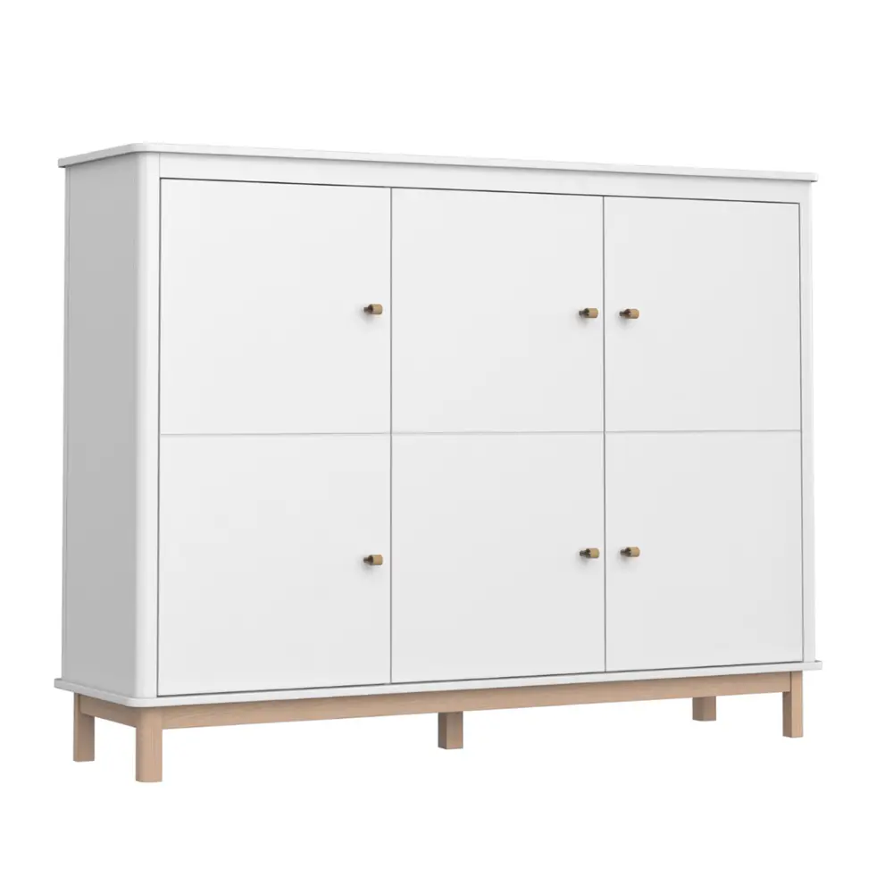 Фото 2 Шкаф распашной Ellipse furniture 167x126x47 см МДФ цвет белый Фото 2 Шкаф распашной Ellipse furniture 167x126x47 см МДФ цвет белый