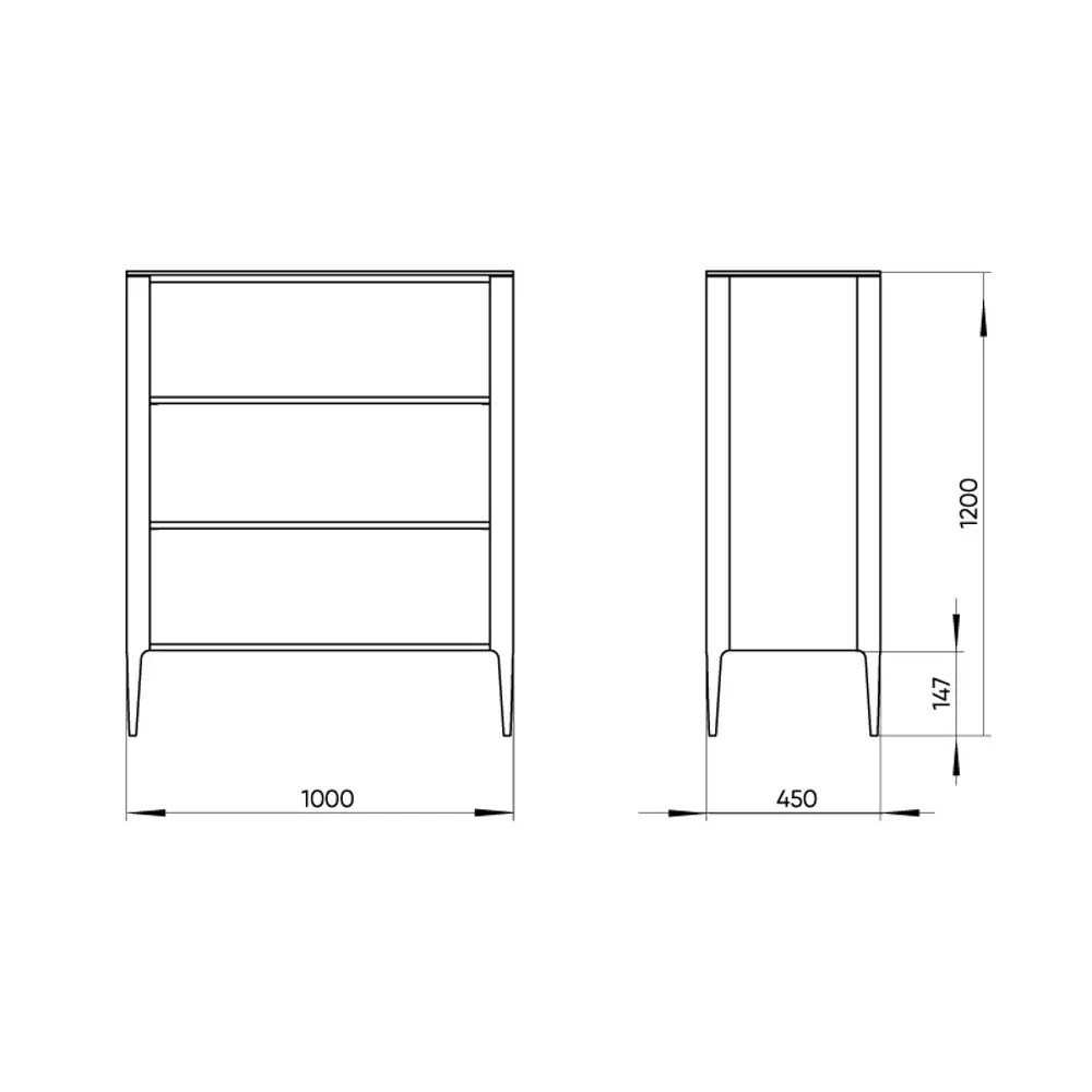Фото 4 Стеллаж с полками Ellipse furniture Type 100x120x45 см МДФ цвет белый Фото 4 Стеллаж с полками Ellipse furniture Type 100x120x45 см МДФ цвет белый