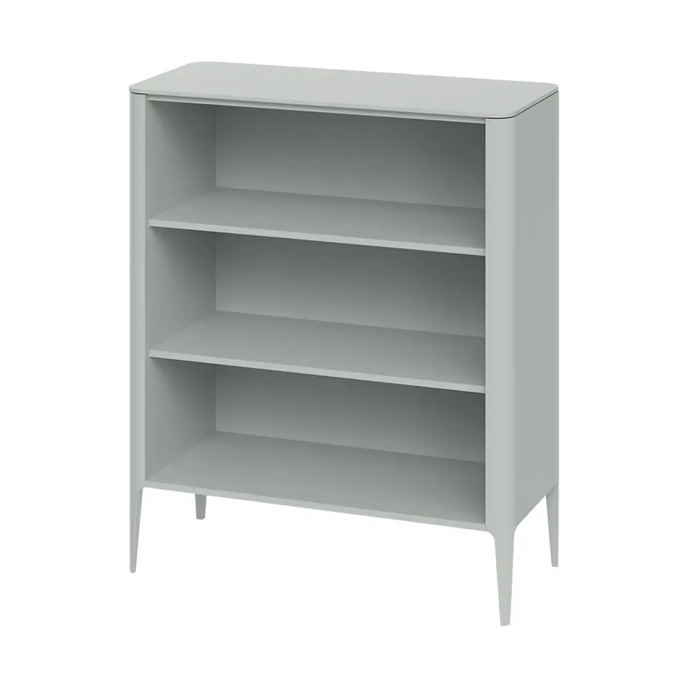 Фото 2 Стеллаж с полками Ellipse furniture Type 100x120x45 см МДФ цвет светло-серый Фото 2 Стеллаж с полками Ellipse furniture Type 100x120x45 см МДФ цвет светло-серый