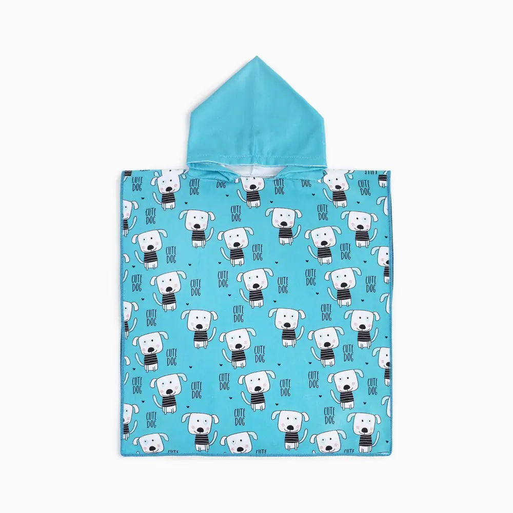 Фото 5 Халат-пончо детский LoveLife Cute Dogs 60x120 см, 100% пэ, 225 г/м2 Фото 5 Халат-пончо детский LoveLife Cute Dogs 60x120 см, 100% пэ, 225 г/м2