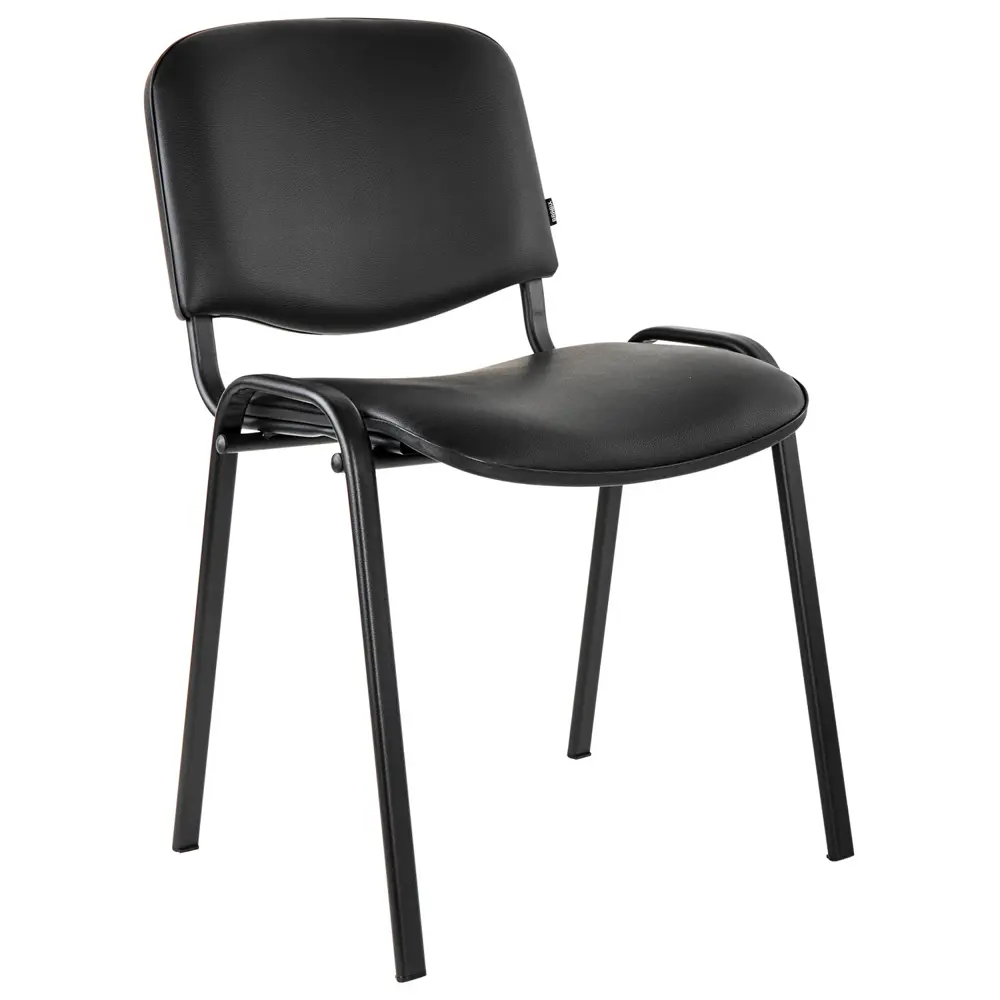 Фото 2 Стул Brabix Iso Cf-005 черный искусственная кожа цвет черный Фото 2 Стул Brabix Iso Cf-005 черный искусственная кожа цвет черный