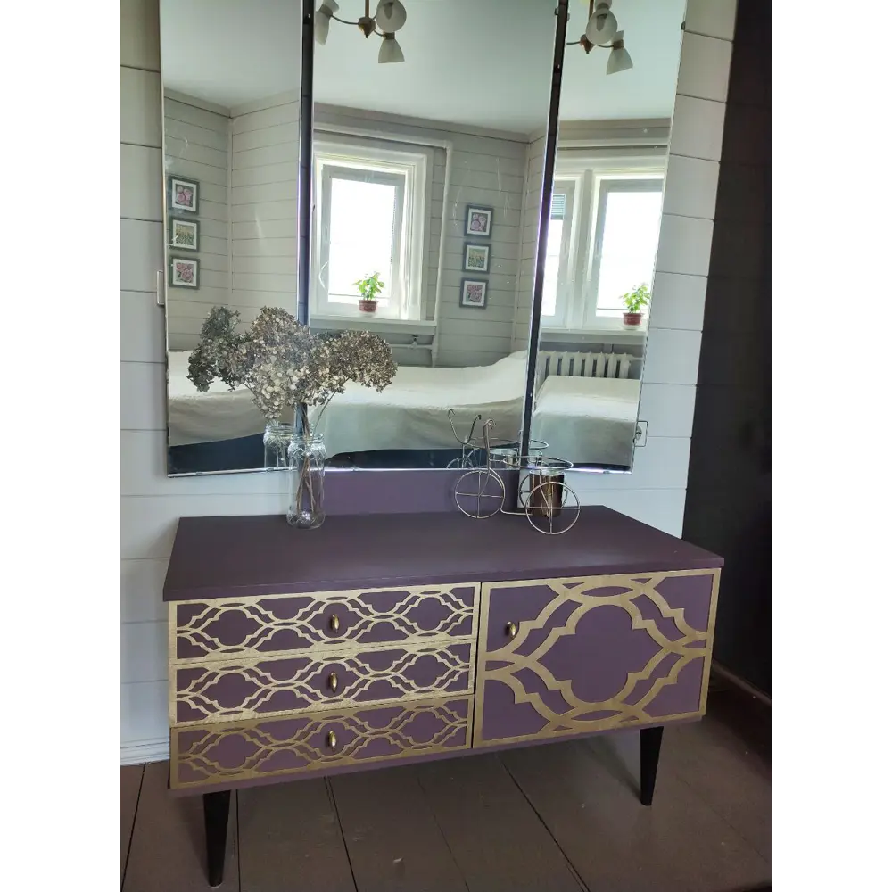 Фото 12 Краска для мебели и декора Aturi Design Mia без запаха меловая матовая цвет коллекционное вино 400 гр Фото 12 Краска для мебели и декора Aturi Design Mia без запаха меловая матовая цвет коллекционное вино 400 гр