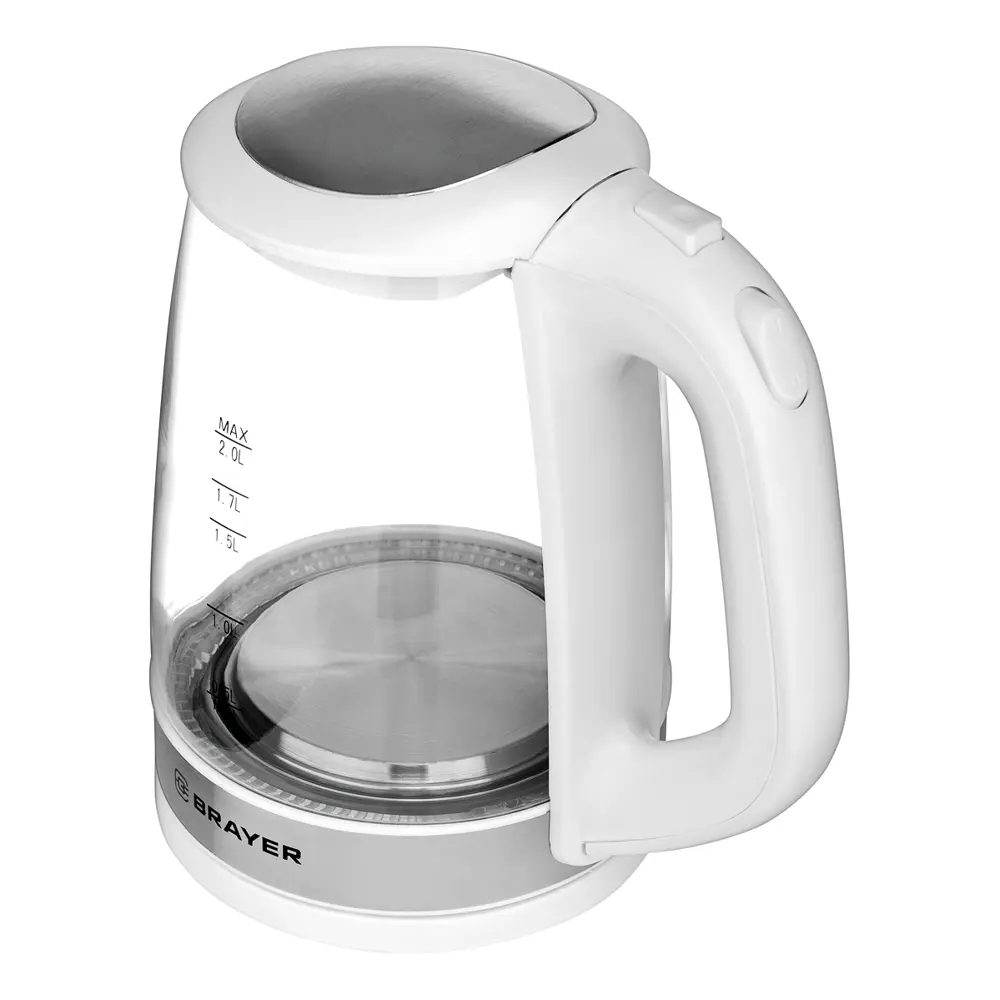 Фото 4 Электрический чайник BRAYER BR1040WH, 2 л Фото 4 Электрический чайник BRAYER BR1040WH, 2 л