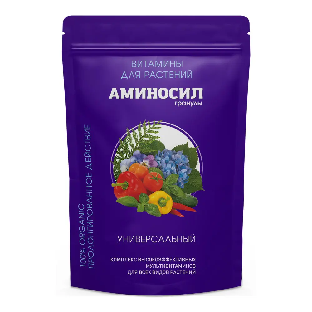 Фото Витамины для растений Аминосил Универсальные гранулы 300 г Фото Витамины для растений Аминосил Универсальные гранулы 300 г