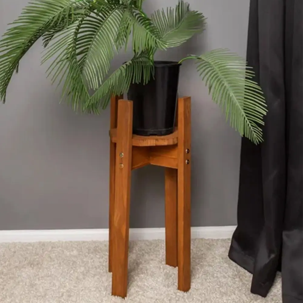 Фото 5 Подставка для цветов Doma SunWave большая 4 ноги 60 см сосна дуб Фото 5 Подставка для цветов Doma SunWave большая 4 ноги 60 см сосна дуб